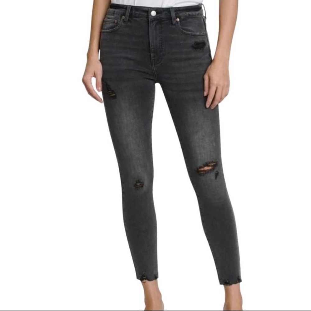 Pistola Aline Nero Highrise‎ Skinny Jeans Size 26